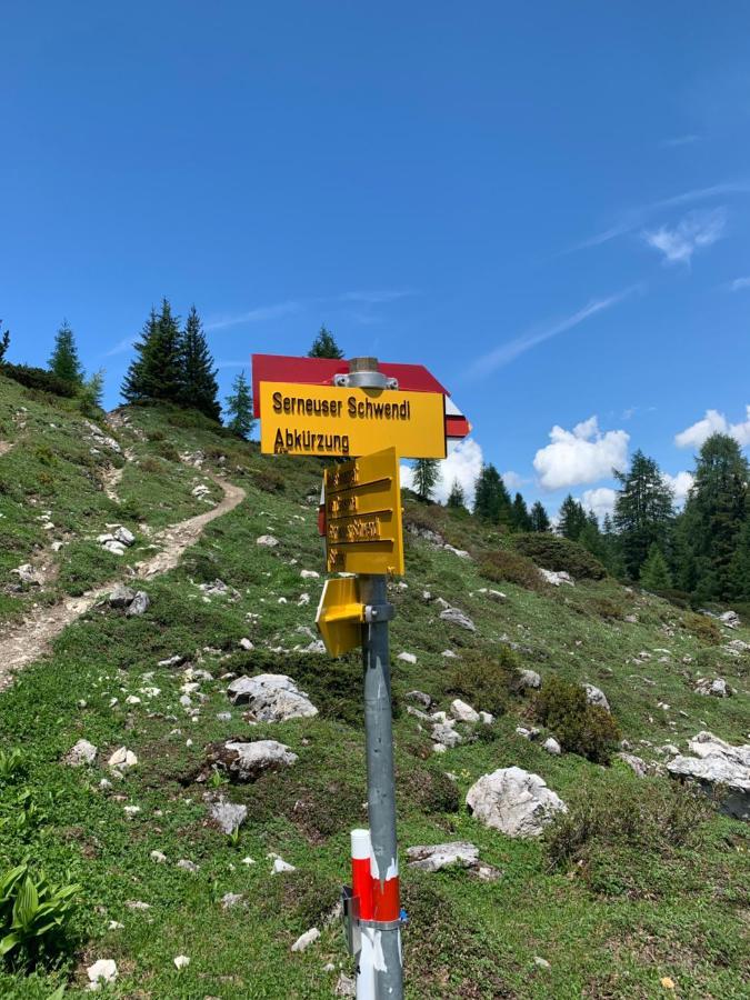 Fewo Gotschna Haus Bargis Klosters Exterior foto